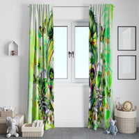 Irish Skull Window Curtain Drink Up Bitch - Wonder Print Shop