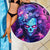 Lady Skull Beach Blanket I'm Not Anti Social I'm Just Not User Friendly - Wonder Print Shop