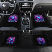 Lady Skull Car Mats I'm Not Anti Social I'm Just Not User Friendly - Wonder Print Shop