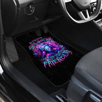 Lady Skull Car Mats I'm Not Anti Social I'm Just Not User Friendly - Wonder Print Shop