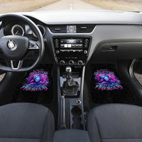 Lady Skull Car Mats I'm Not Anti Social I'm Just Not User Friendly - Wonder Print Shop
