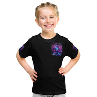 Lady Skull Kid T Shirt I'm Not Anti Social I'm Just Not User Friendly - Wonder Print Shop