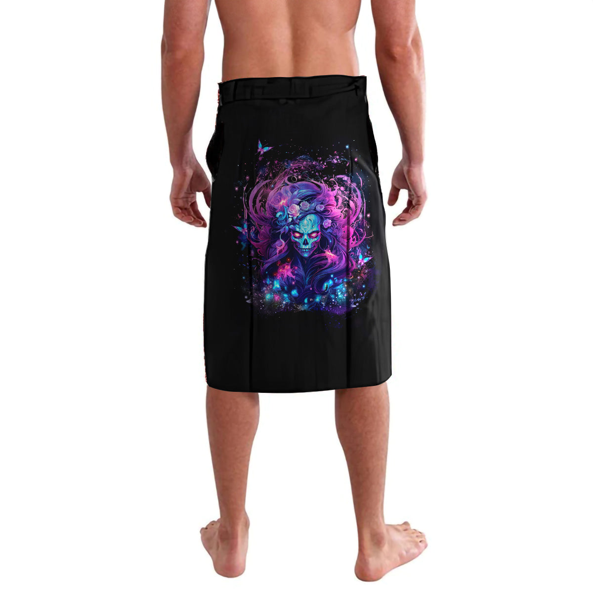 Lady Skull Lavalava I'm Not Anti Social I'm Just Not User Friendly - Wonder Print Shop