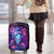 Lady Skull Luggage Cover I'm Not Anti Social I'm Just Not User Friendly - Wonder Print Shop