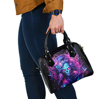 Lady Skull Shoulder Handbag I'm Not Anti Social I'm Just Not User Friendly