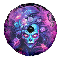 Lady Skull Spare Tire Cover I'm Not Anti Social I'm Just Not User Friendly - Wonder Print Shop