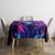 Lady Skull Tablecloth I'm Not Anti Social I'm Just Not User Friendly - Wonder Print Shop