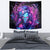 Lady Skull Tapestry I'm Not Anti Social I'm Just Not User Friendly - Wonder Print Shop