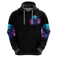 Flame Skull Hoodie Its Not How Crazy I Am But How Much I enjoy It That Makes Me Dangeous - Wonder Print Shop