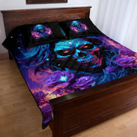Flame Skull Quilt Bed Set Its Not How Crazy I Am But How Much I enjoy It That Makes Me Dangeous - Wonder Print Shop