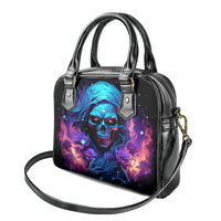 Flame Skull Shoulder Handbag Its Not How Crazy I Am But How Much I enjoy It That Makes Me Dangeous