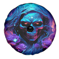 Flame Skull Spare Tire Cover Its Not How Crazy I Am But How Much I enjoy It That Makes Me Dangeous - Wonder Print Shop