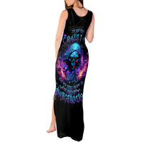 Flame Skull Tank Maxi Dress Its Not How Crazy I Am But How Much I enjoy It That Makes Me Dangeous - Wonder Print Shop