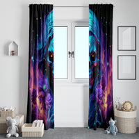 Flame Skull Window Curtain Its Not How Crazy I Am But How Much I enjoy It That Makes Me Dangeous - Wonder Print Shop