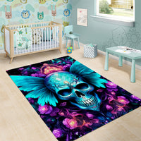 Fairy Skull Area Rug In My Next Life I Want To Be The Karme Fairy - Wonder Print Shop