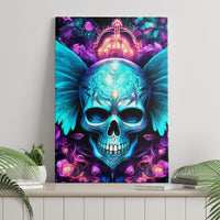 Fairy Skull Canvas Wall Art In My Next Life I Want To Be The Karme Fairy - Wonder Print Shop