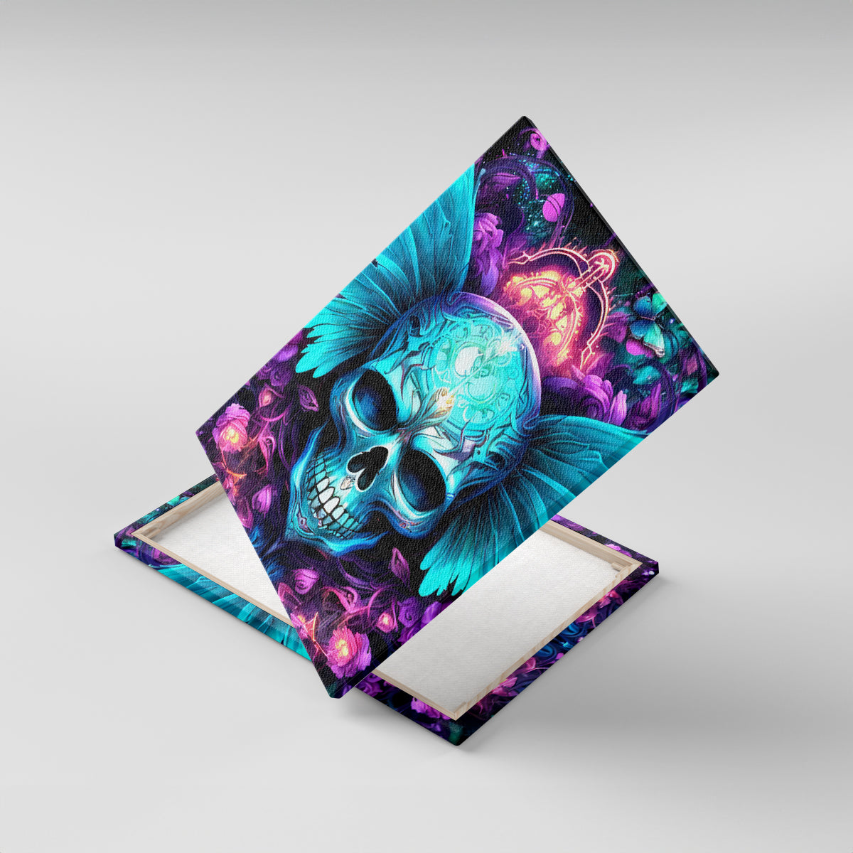Fairy Skull Canvas Wall Art In My Next Life I Want To Be The Karme Fairy - Wonder Print Shop