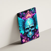 Fairy Skull Canvas Wall Art In My Next Life I Want To Be The Karme Fairy - Wonder Print Shop
