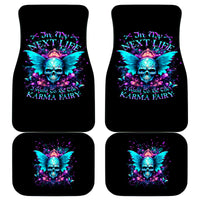 Fairy Skull Car Mats In My Next Life I Want To Be The Karme Fairy - Wonder Print Shop
