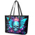 Fairy Skull Leather Tote Bag In My Next Life I Want To Be The Karme Fairy - Wonder Print Shop