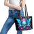Fairy Skull Leather Tote Bag In My Next Life I Want To Be The Karme Fairy - Wonder Print Shop