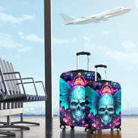 Fairy Skull Luggage Cover In My Next Life I Want To Be The Karme Fairy - Wonder Print Shop