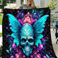Fairy Skull Quilt In My Next Life I Want To Be The Karme Fairy - Wonder Print Shop