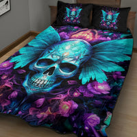 Fairy Skull Quilt Bed Set In My Next Life I Want To Be The Karme Fairy - Wonder Print Shop