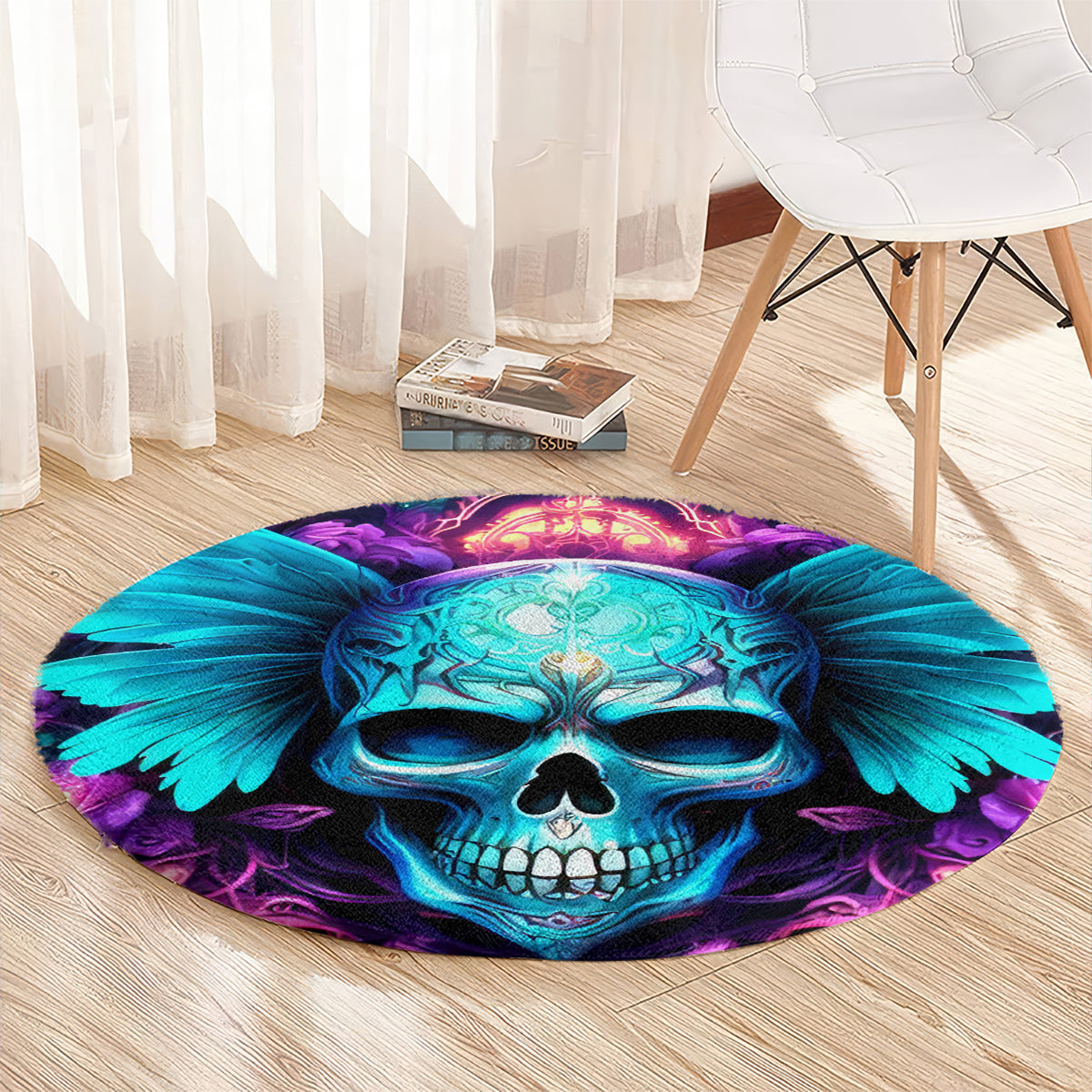 Fairy Skull Round Carpet In My Next Life I Want To Be The Karme Fairy