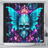 Fairy Skull Shower Curtain In My Next Life I Want To Be The Karme Fairy