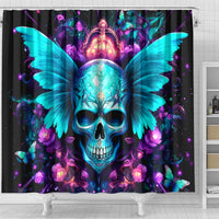 Fairy Skull Shower Curtain In My Next Life I Want To Be The Karme Fairy