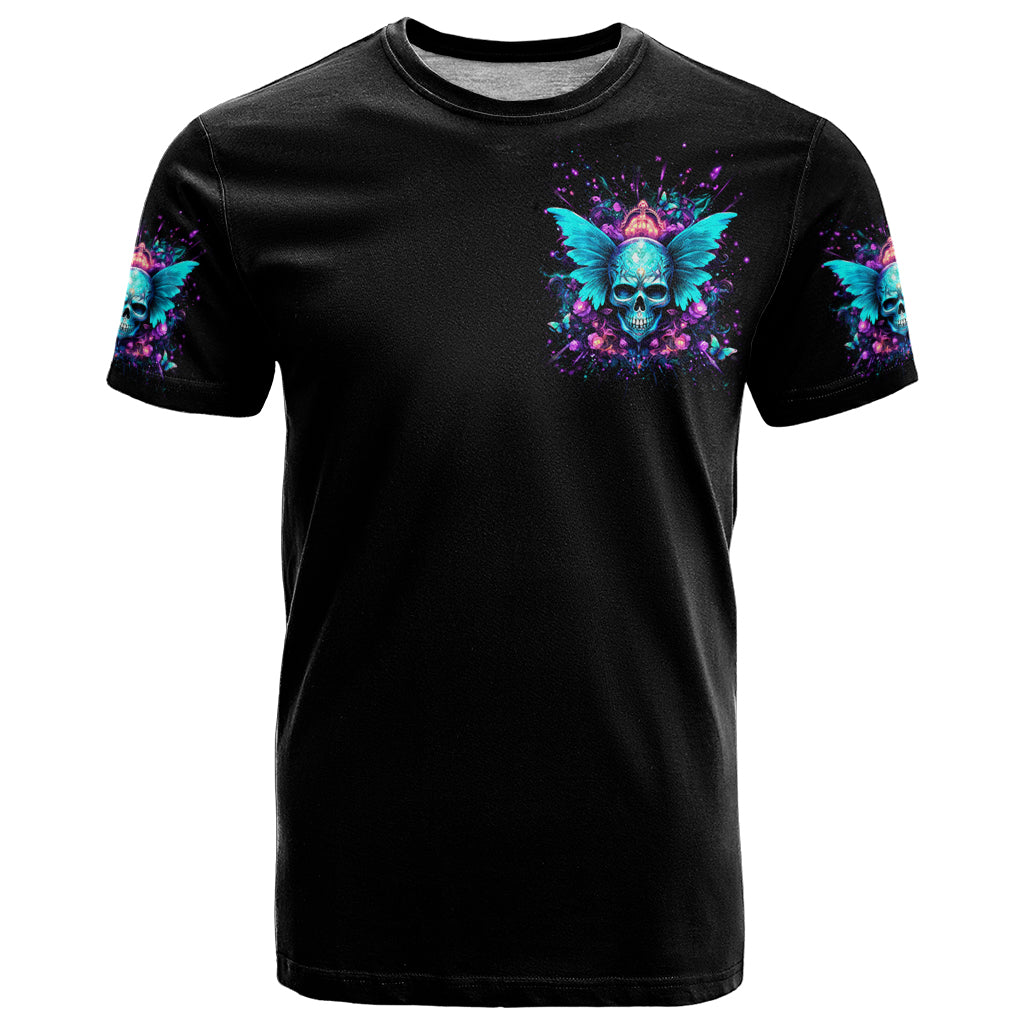 Fairy Skull T Shirt In My Next Life I Want To Be The Karme Fairy - Wonder Print Shop