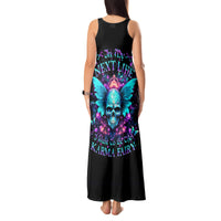 Fairy Skull Tank Maxi Dress In My Next Life I Want To Be The Karme Fairy - Wonder Print Shop
