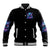 Reaper Skull Baseball Jacket When I Was Born The Devil Said Oh Shit Competition - Wonder Print Shop