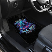 Reaper Skull Car Mats When I Was Born The Devil Said Oh Shit Competition - Wonder Print Shop