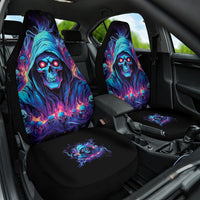 Reaper Skull Car Seat Cover When I Was Born The Devil Said Oh Shit Competition - Wonder Print Shop