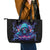 Reaper Skull Leather Tote Bag When I Was Born The Devil Said Oh Shit Competition - Wonder Print Shop