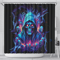 Reaper Skull Shower Curtain When I Was Born The Devil Said Oh Shit Competition