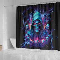 Reaper Skull Shower Curtain When I Was Born The Devil Said Oh Shit Competition