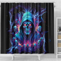 Reaper Skull Shower Curtain When I Was Born The Devil Said Oh Shit Competition
