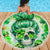 Irish Skull Beach Blanket Oho Lucky Mama - Wonder Print Shop