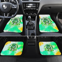 Irish Skull Car Mats Oho Lucky Mama - Wonder Print Shop