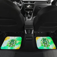Irish Skull Car Mats Oho Lucky Mama - Wonder Print Shop