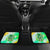 Irish Skull Car Mats Oho Lucky Mama - Wonder Print Shop