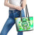 Irish Skull Leather Tote Bag Oho Lucky Mama - Wonder Print Shop