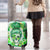 Irish Skull Luggage Cover Oho Lucky Mama - Wonder Print Shop