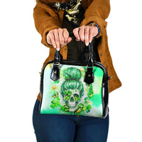 Irish Skull Shoulder Handbag Oho Lucky Mama