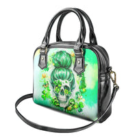 Irish Skull Shoulder Handbag Oho Lucky Mama