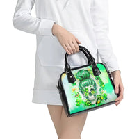 Irish Skull Shoulder Handbag Oho Lucky Mama