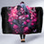 Witch Skull Hooded Blanket They Whispered To Her You Cannot Withstand The Storm